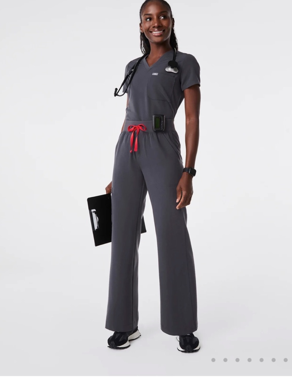 FUGS Grey Scrub Set